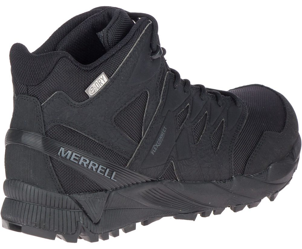 Merrell Støvler Herre - Agility Peak Mid Tactical Waterproof - Sort - AGI746280